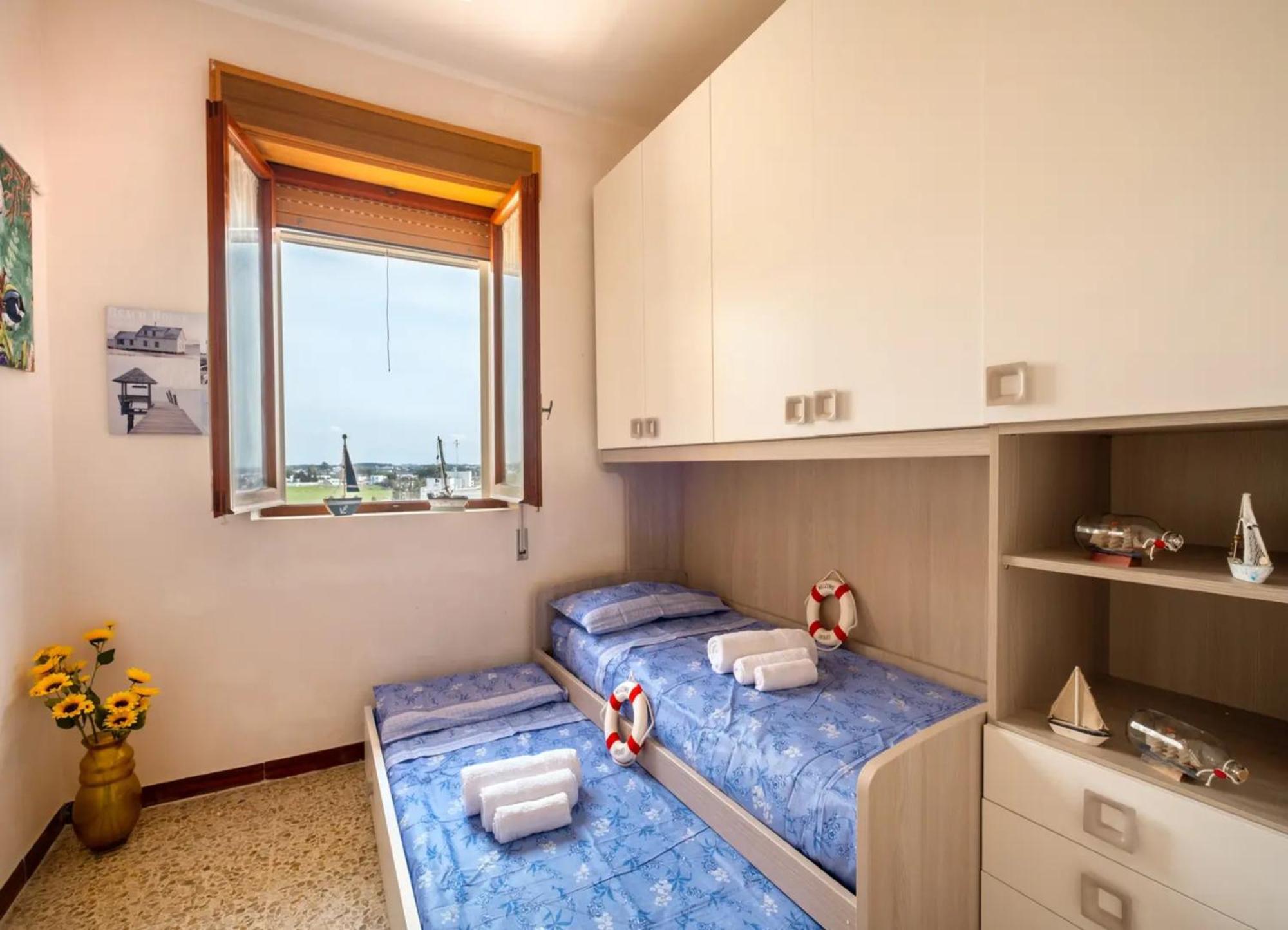 Вилла The Blue Panoramic Penthouse Порто-Чезарео Экстерьер фото