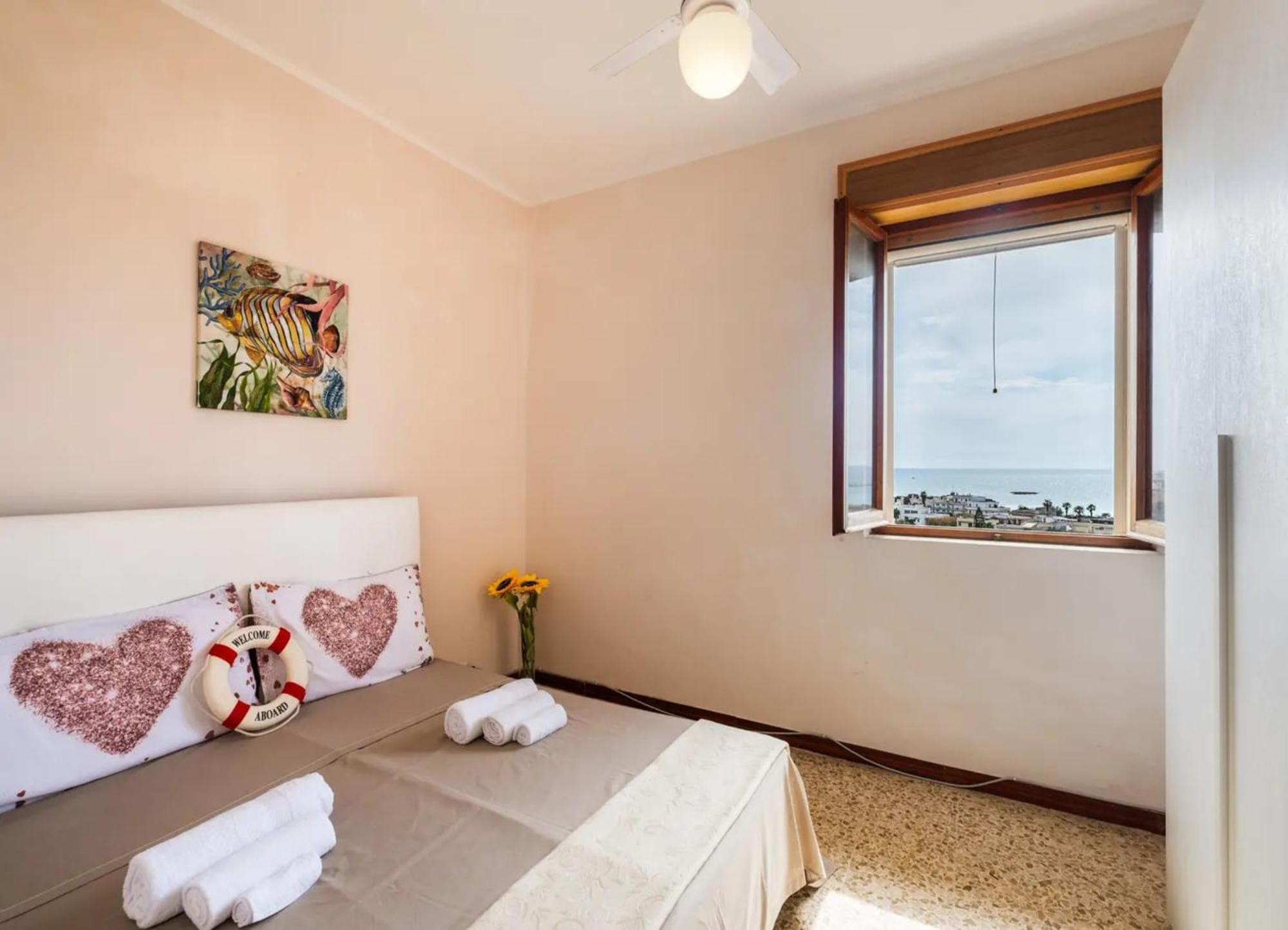 Вилла The Blue Panoramic Penthouse Порто-Чезарео Экстерьер фото