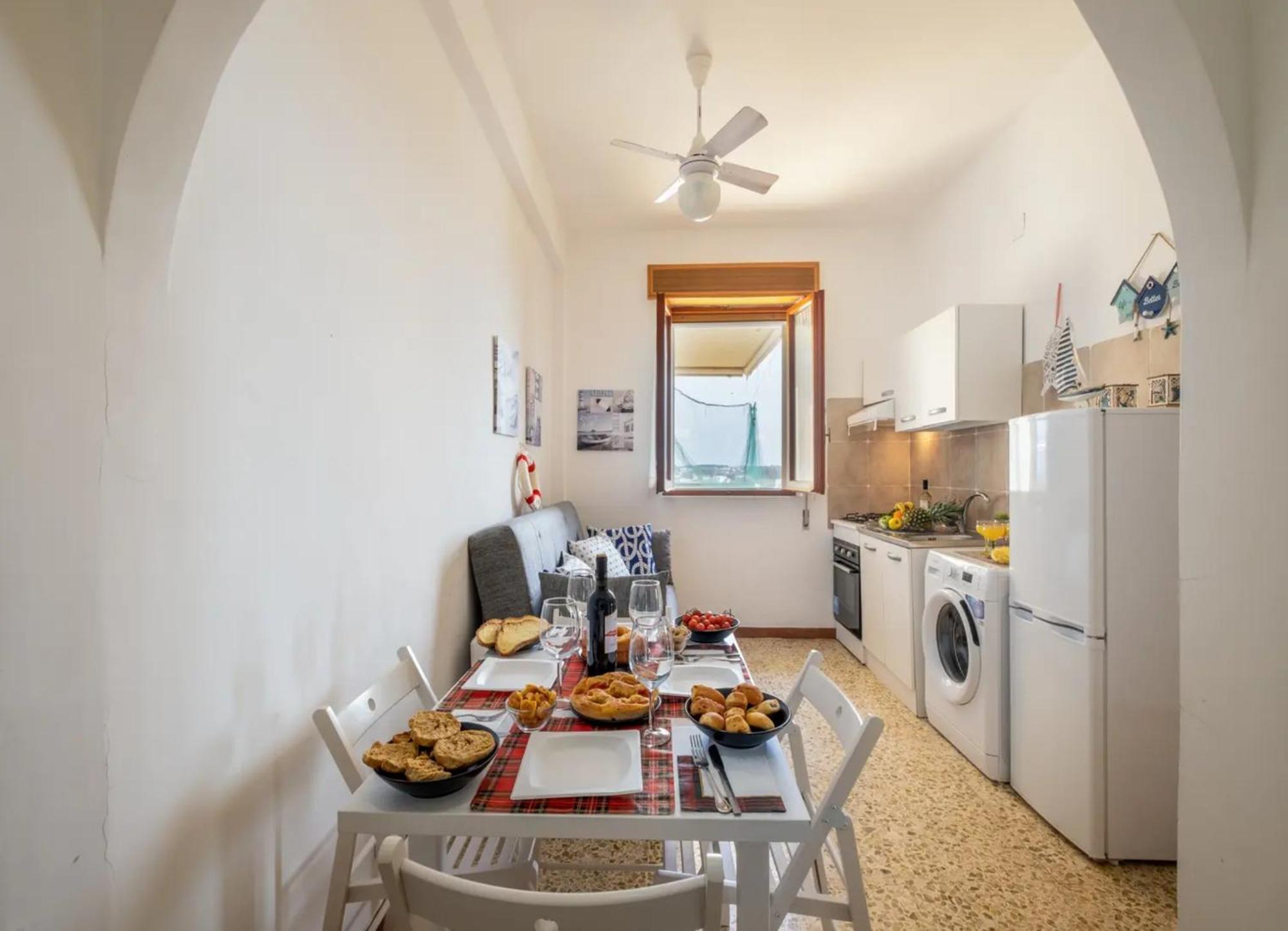 Вилла The Blue Panoramic Penthouse Порто-Чезарео Экстерьер фото